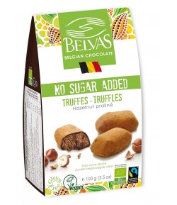 Belgijskie czekoladki trufle z orzechami laskowymi - Belvas 100 g