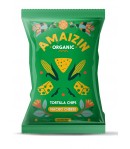 Chipsy NACHOS kukurydziane o smaku serowym bezglutenowe BIO - Amaizin 150 g