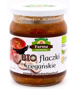 Flaczki wegańskie bezglutenowe - Farma Świętokrzyska 450 g