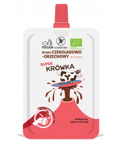 Krem Czekoladowo - Orzechowy bezglutenowy BIO - me GUSTO (super KRÓWKA) 50 g