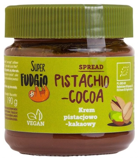 Krem pistacjowo - kakaowy bezglutenowy BIO - me GUSTO 190 g