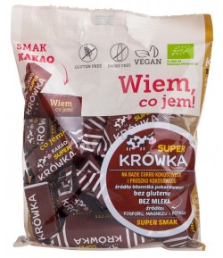 Krówki kakaowe bezglutenowe BIO - me GUSTO (super KRÓWKA) 150 g