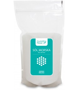 Sól morska drobno mielona - Bio Planet 1 kg