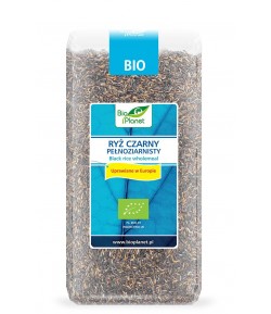 Ryż Czarny pełnoziarnisty (uprawiany w Europie) BIO - Bio Planet 400 g