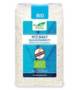 Ryż Biały długoziarnisty bezglutenowy BIO - Bio Planet 500 g