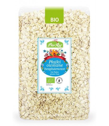 Płatki owsiane BIO - BIO RAJ 1 kg