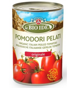 Pomidory PELATI (w puszcze) bez skóry w zalewie BIO - LA BIO IDEA 400 g