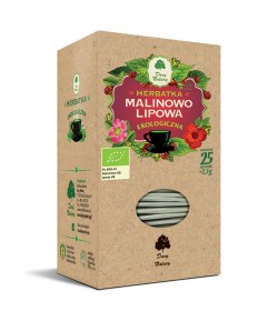 Malinowo - Lipowa herbatka ekologiczna (25x2,5g) BIO - Dary Natury 62,5 g