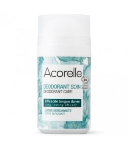 Lotos i Bergamotka - Organiczny dezodorant w kulce - Acorelle 50 ml