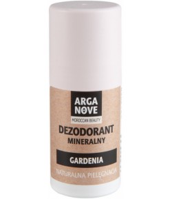 Dezodorant mineralny - Gardenia - rollon - ARGANOVE 50ml