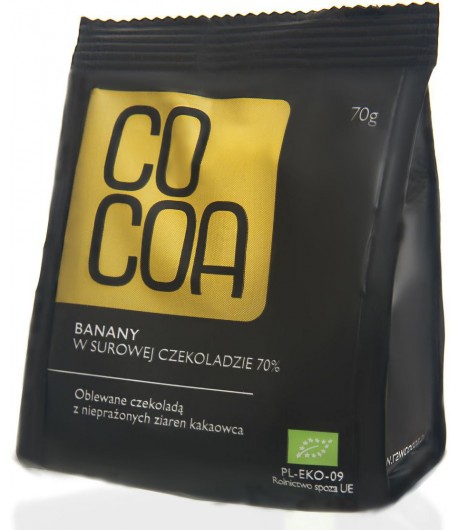 Banany w Czekoladzie BIO - COCOA 70g