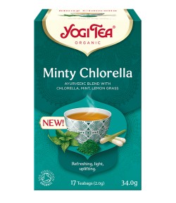 MINTY CHLORELLA Mięta z Chlorellą BIO - YOGI TEA®
