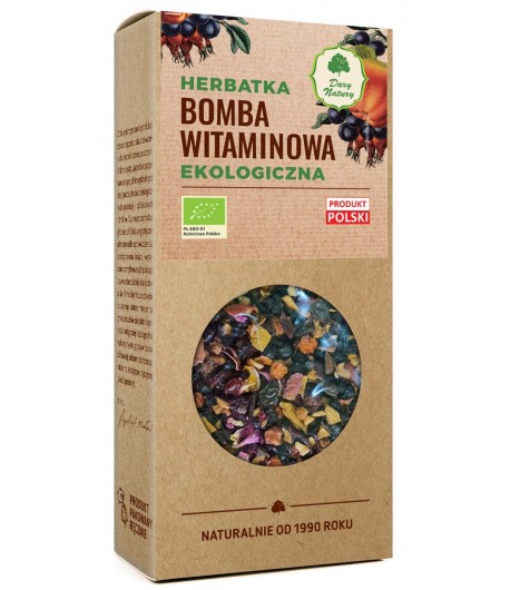 Herbatka Bomba witaminowa BIO - Dary Natury 100 g