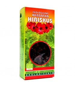Hibiskus BIO - herbatka ekologiczna - Dary Natury 50 g