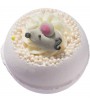 SQUEAKY CLEAN Musująca kula do kąpieli - Bomb Cosmetics 160g