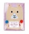 LUCY THE LLAMA Ziołowy rozgrzewający termofor z lawendą - Bomb Cosmetics