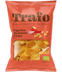 Chipsy z Ciecierzycy o smaku Paprykowo - Czosnkowym BIO - Trafo 75g