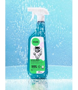 Active green - Naturalny płyn do czyszczenia łazienki - Yope 750 ml