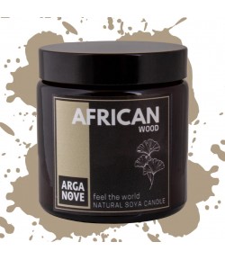 AFRICAN - Naturalna świeca sojowa - Arganove 100ml