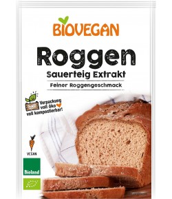 Zakwas chlebowy żytni w proszku BIO - BIOVEGAN 30 g