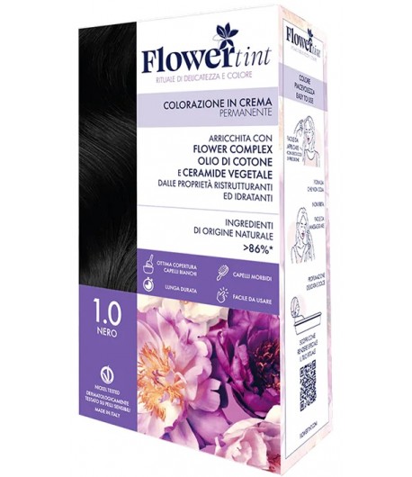 Farba FlowerTint 1.0 Czarny seria naturalna 120 ml