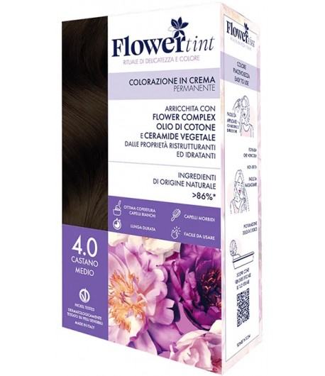 Farba FlowerTint 4.0 Średni brąz seria naturalna 120ml