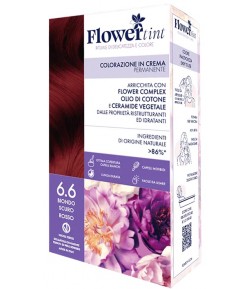 Farba FlowerTint 6.6 Ciemny czerwony blond seria czerwieni 120ml