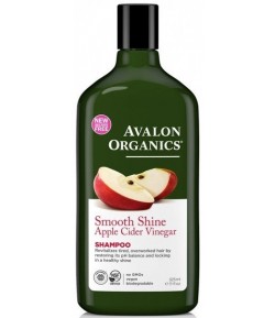 Nabłyszczający szampon z octem jabłkowym - Avalon Organics 325ml