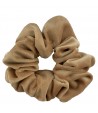 Welurowa scrunchie - jasny brąz - BoMoye