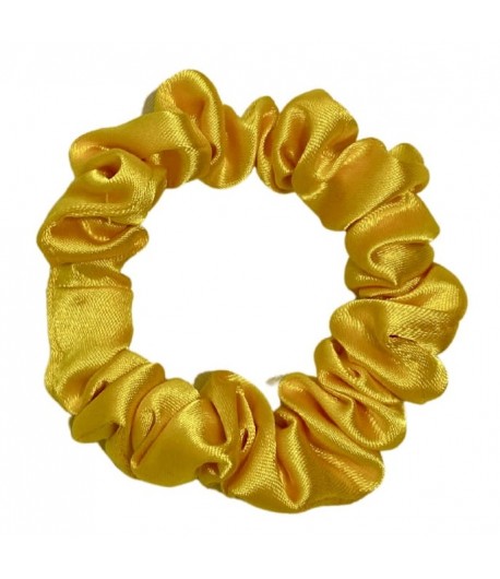 Mini scrunchie - słoneczna żółć - BoMoye