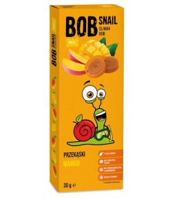 Przekąska Mango bez dodatku cukru bezglutenowa - BOB SNAIL 30g