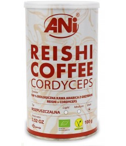 Kawa rozpuszczalna REISHI + CORDYCEPS BIO - ANi 100g