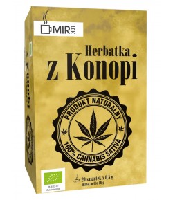 Herbatka z Konopi BIO - MIR-LEK 16 g (20x0,8g)