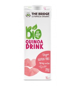 Napój Quinoa z ryżem bez dodatku cukrów bezglutenowy BIO - The Bridge 1l