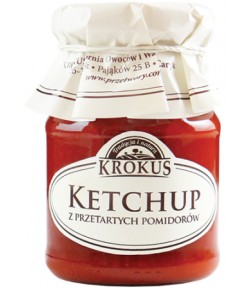 Ketchup bezglutenowy - KROKUS 180 g