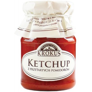 Ketchup bezglutenowy - KROKUS 180 G