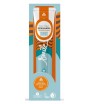 CINNAMON ORANGE Pasta do zębów z fluorem, pomarańcza z cynamonem - BEN&ANNA 75ml