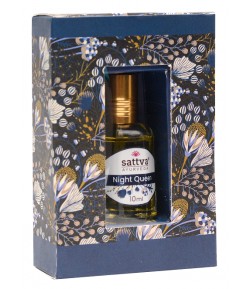 NIGHT QUEEN Indyjskie perfumy w olejku - Sattva 10 ml