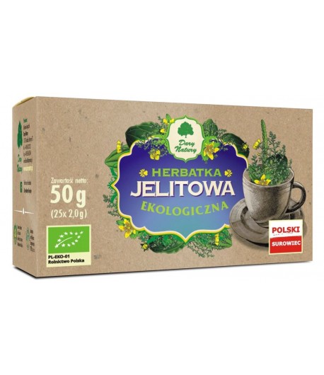 Herbatka Jelitowa (25x2g) BIO - Dary Natury 50 g