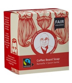 Kawowe mydło w kostce do pielęgnacji brody - Fair Squared 2x80 g