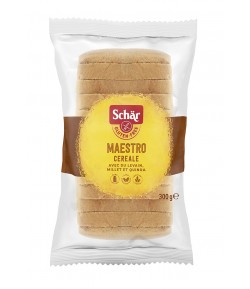Chleb wieloziarnisty Maestro krojony bezglutenowy - SCHAR 300 g