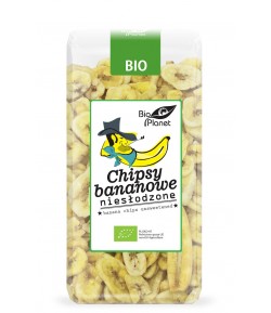 Chipsy bananowe niesłodzone BIO - Bio Planet 150 g
