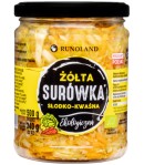 Surówka z kapusty (żółta) słodko-kwaśna BIO - RUNOLAND 500 g  (340g)